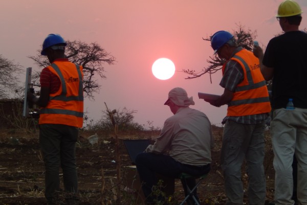 Site survey in Tanzania