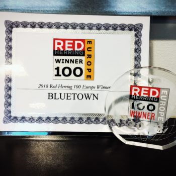 RED Herring Winner 100 Europe 2018 - diploma and award