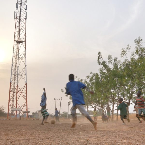 Kids in Ghana playing